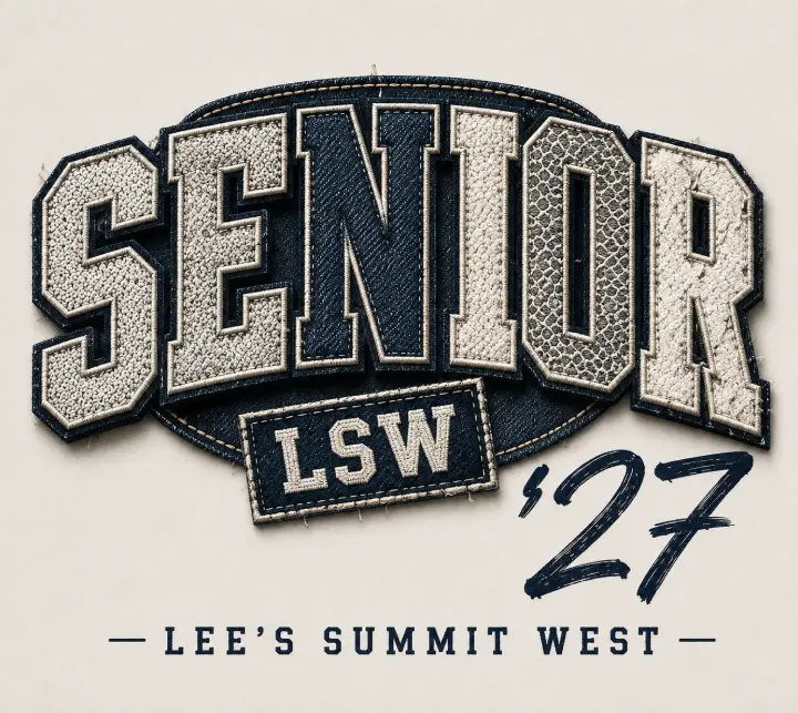 Lee's Summit West Senior '27 Patch — design SW-0195