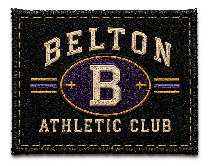 Belton Athletic Club Patch — design SW-0079