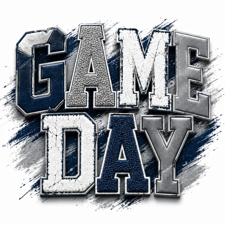 Textured Mixed Media Game Day — design SW-0156