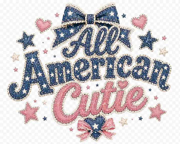 All American Cutie Patchwork — design HLD-0047