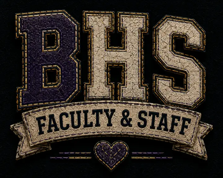 BHS Faculty and Staff Patches — design SW-0110