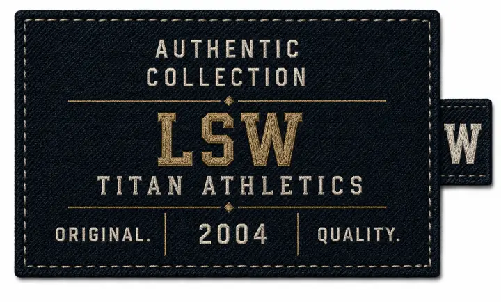 LSW Titan Athletics Patch — design SW-0173