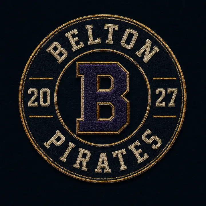 Belton Pirates Varsity Patch — design SW-0002