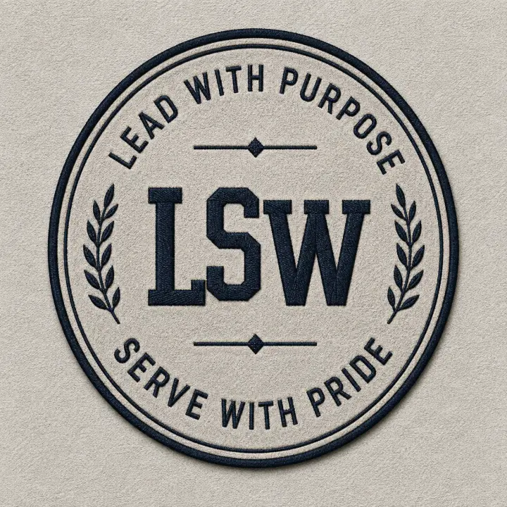 LSW Lead With Purpose Patch — design SW-0148