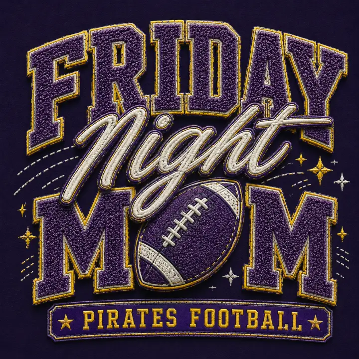Friday Night Mom Pirates Football — design SW-0048