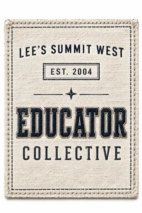 Lee's Summit West Educator Patch — design SW-0212