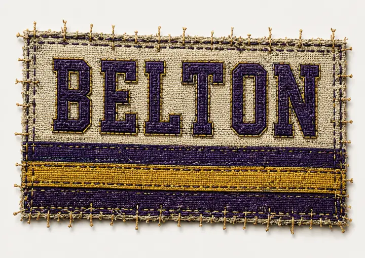 Belton Textile Patch — design SW-0009