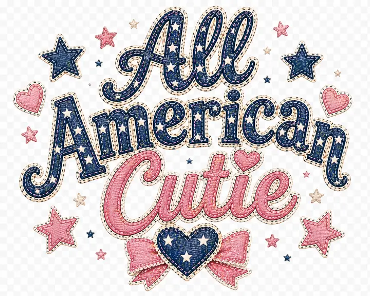 All American Cutie Patchwork — design HLD-0031