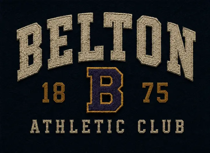 Belton Athletic Club Embroidery — design SW-0047