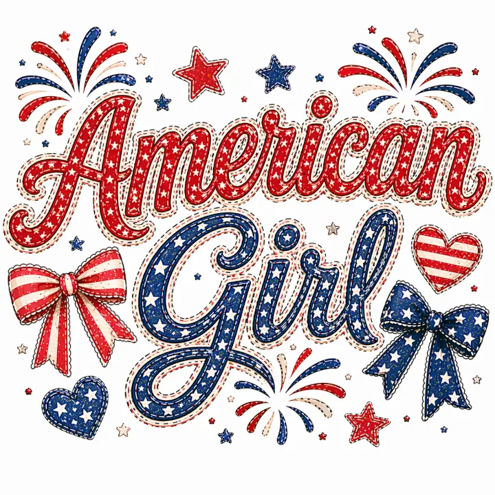 American Girl Patchwork — design HLD-0028