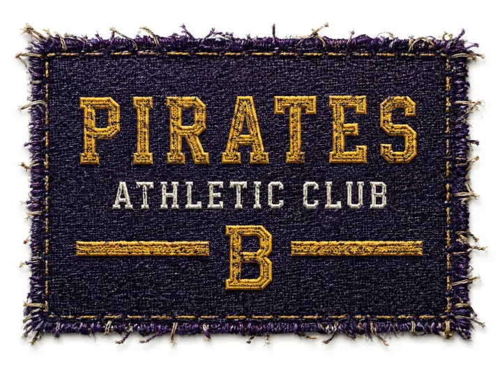 Pirates Athletic Club Patch — design SW-0016