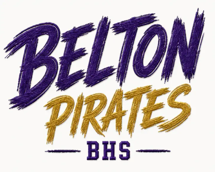 Belton Pirates BHS Embroidery — design SW-0082