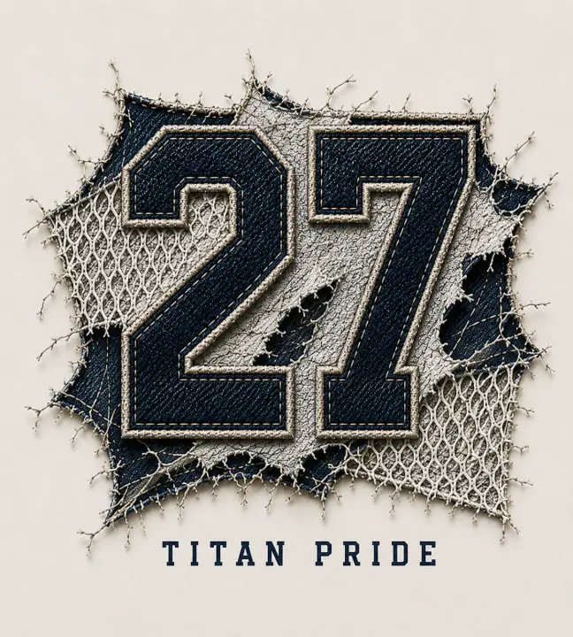 Titan Pride Patch Number 27 — design SW-0136