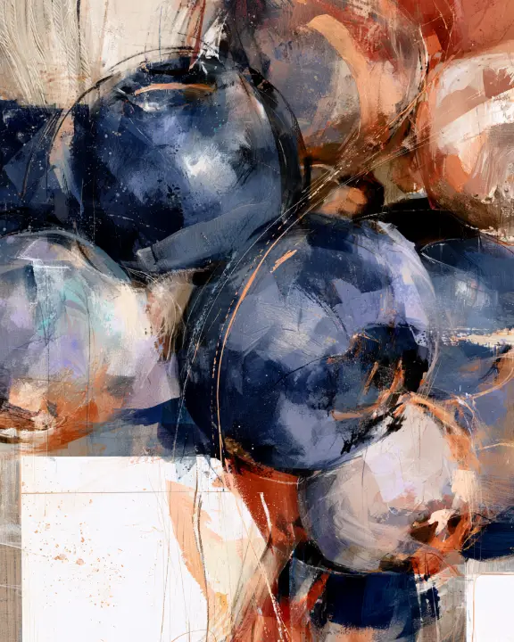 Abstract Painted Orbs — design FD-0011