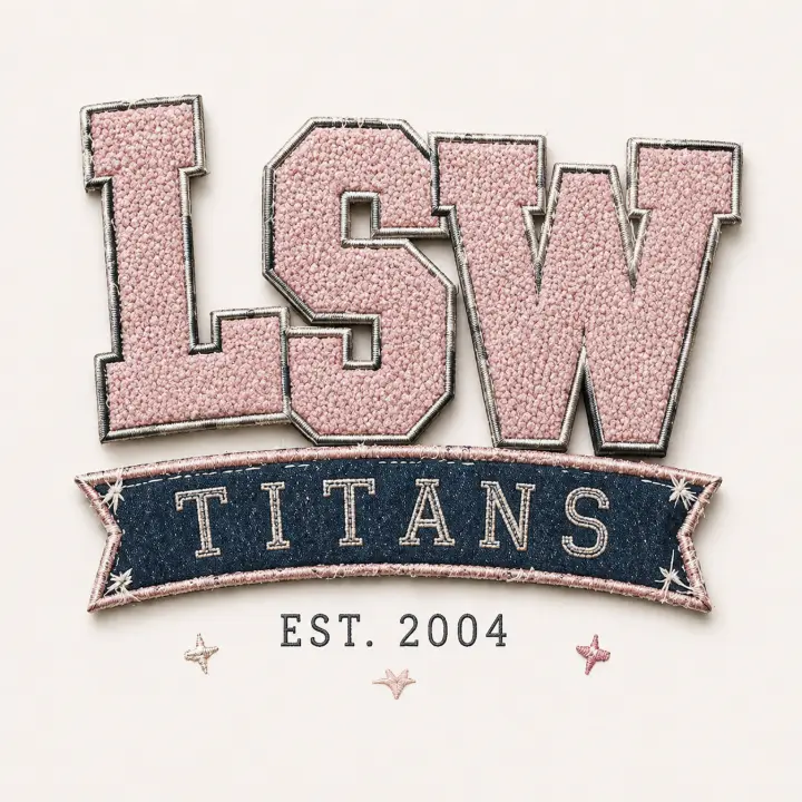 LSW Titans Chenille Patch — design SW-0187