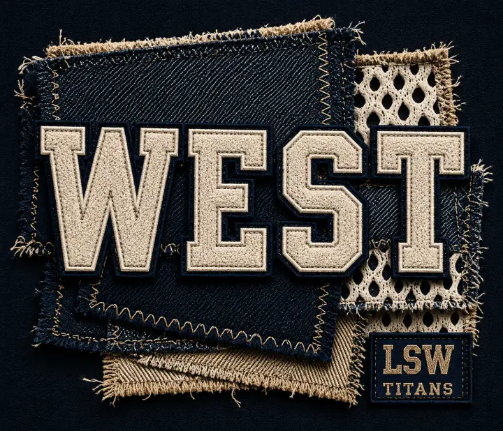 LSW Titans West Patch — design SW-0201
