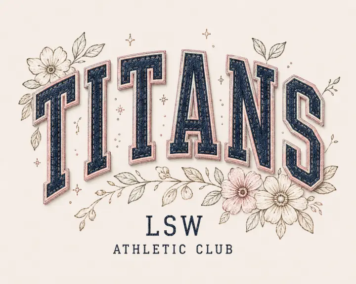 Titans LSW Athletic Club Floral — design SW-0194