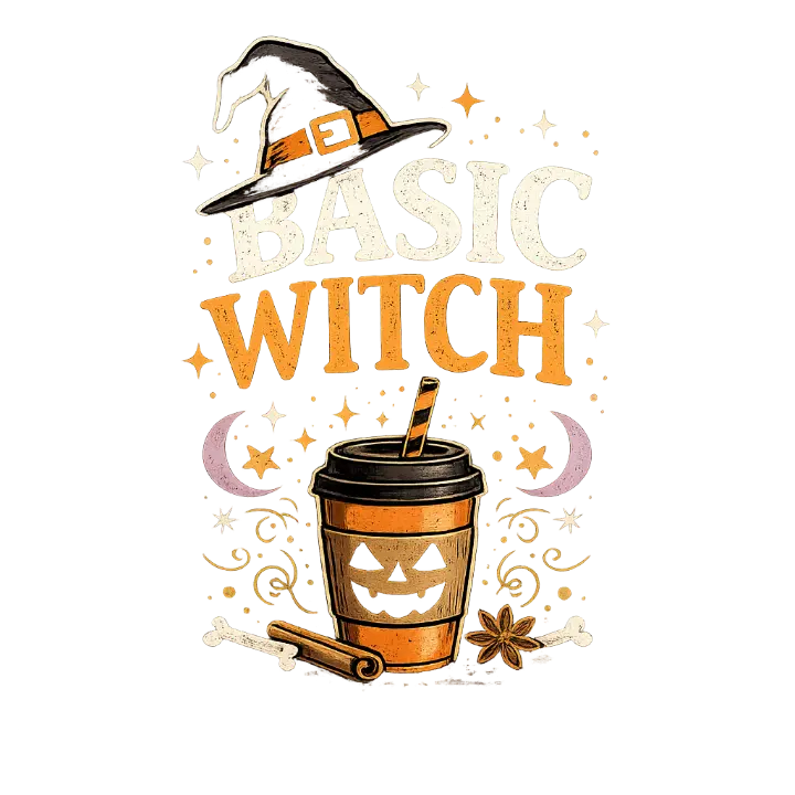 Basic Witch Pumpkin Latte — design HLD-0060