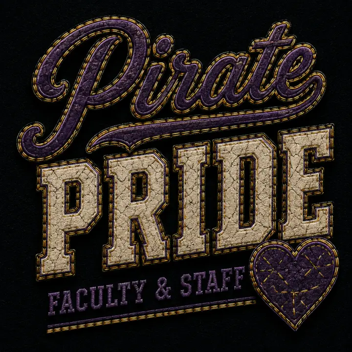 Pirate Pride Faculty and Staff — design SW-0032