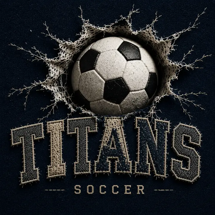 Titans Soccer Patch Design — design SW-0142