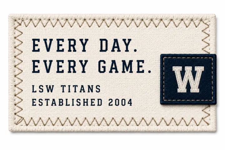 Every Day LSW Titans Patch — design SW-0122