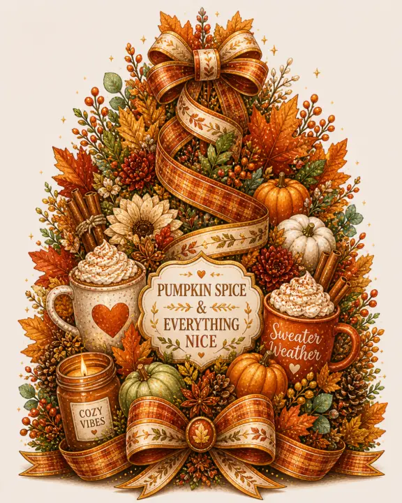 Pumpkin Spice Everything Nice — design SSN-0002