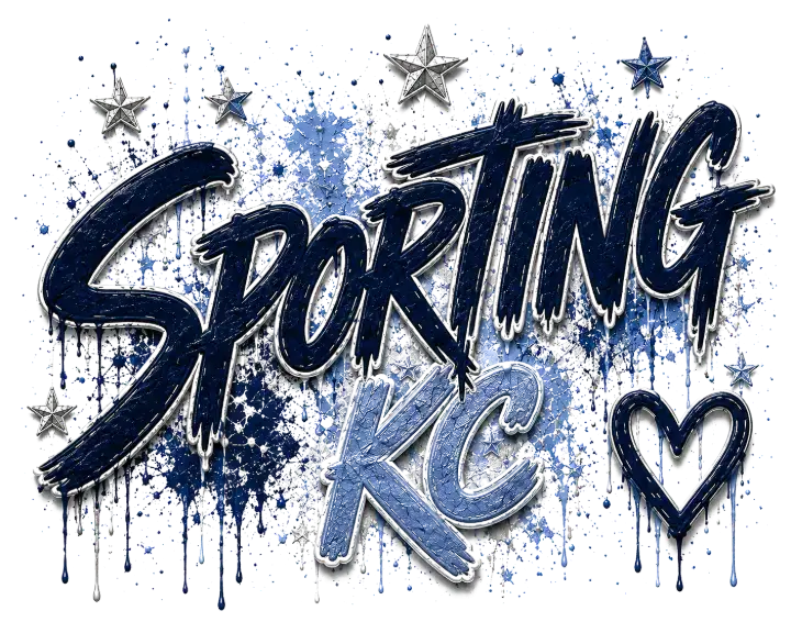 Sporting KC Paint Splash — design KC-0004