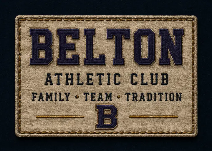 Belton Athletic Club Patch — design SW-0013