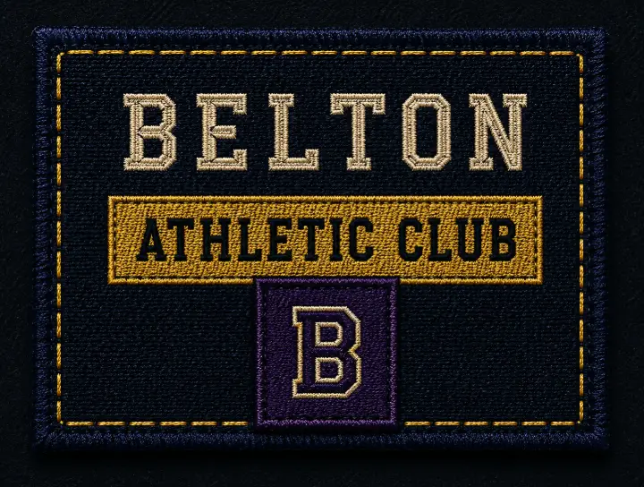 Belton Athletic Club Patch — design SW-0093