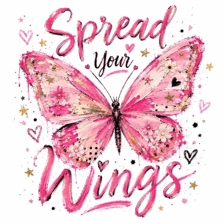 Spread Your Wings Butterfly — design PCC-0009