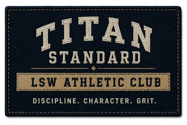 LSW Athletic Club Patch — design SW-0163