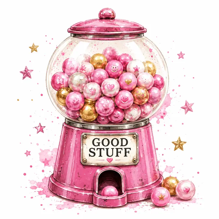 Good Stuff Gumball Machine — design PCC-0028