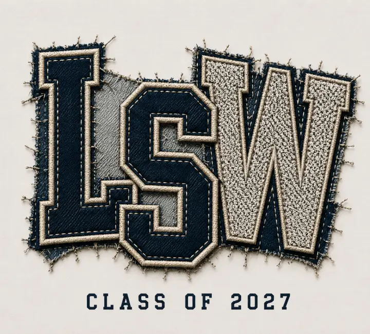 LSW Denim Patch 2027 — design SW-0137