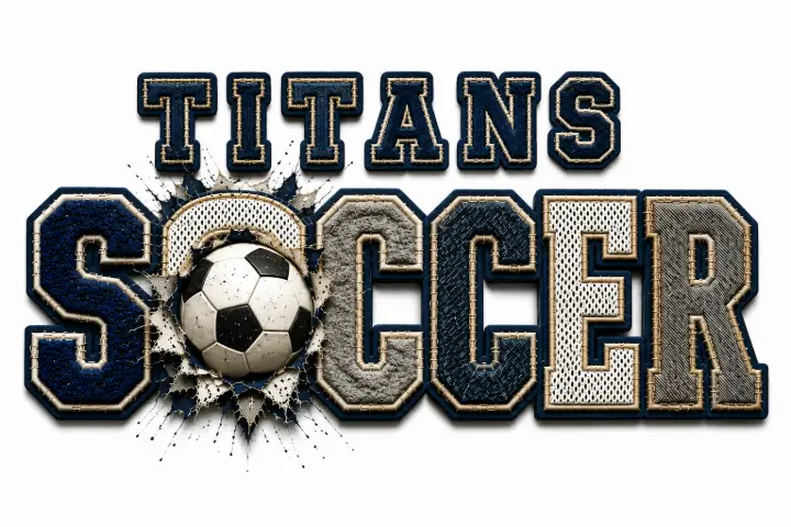 Titans Soccer Patch Design — design SW-0149