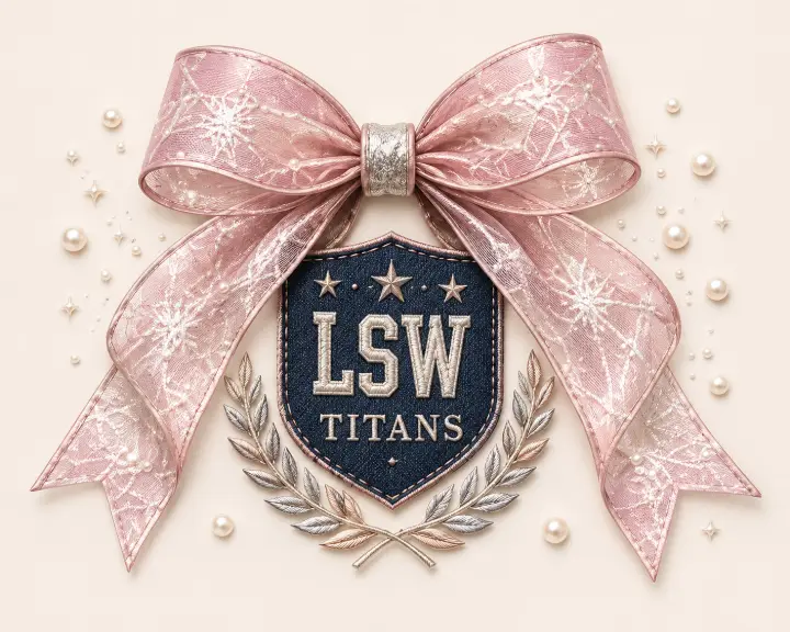 LSW Titans Crest and Bow — design SW-0189