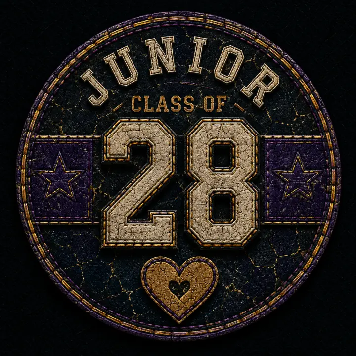 Junior Class of 28 Patch — design SW-0115