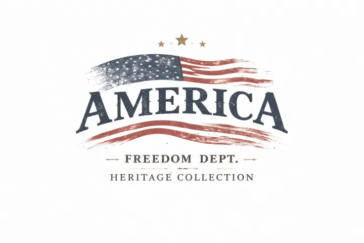 America Freedom Heritage Flag — design HLD-0058