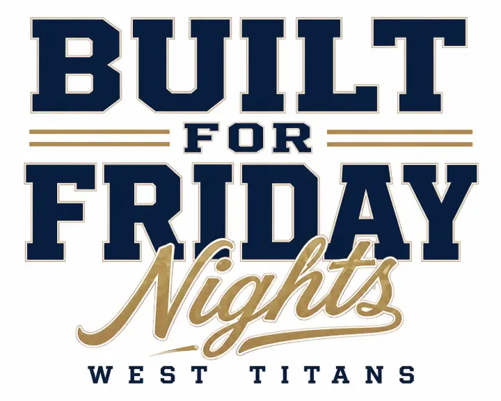 Built for Friday Nights West Titans — design SW-0162