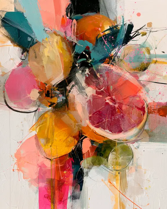 Abstract Citrus Medley — design FD-0028