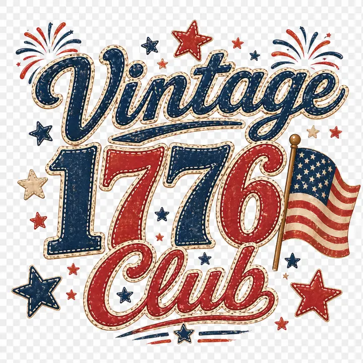Vintage 1776 Club — design HLD-0002