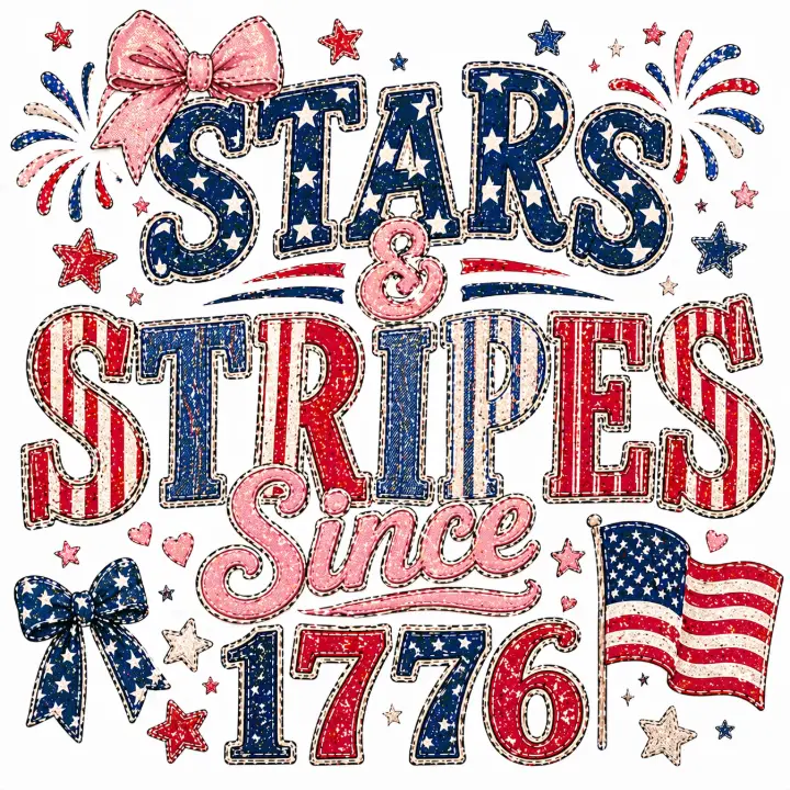 Stars & Stripes Since 1776 — design HLD-0039