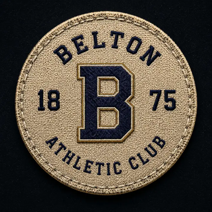 Belton Athletic Club Patch — design SW-0089