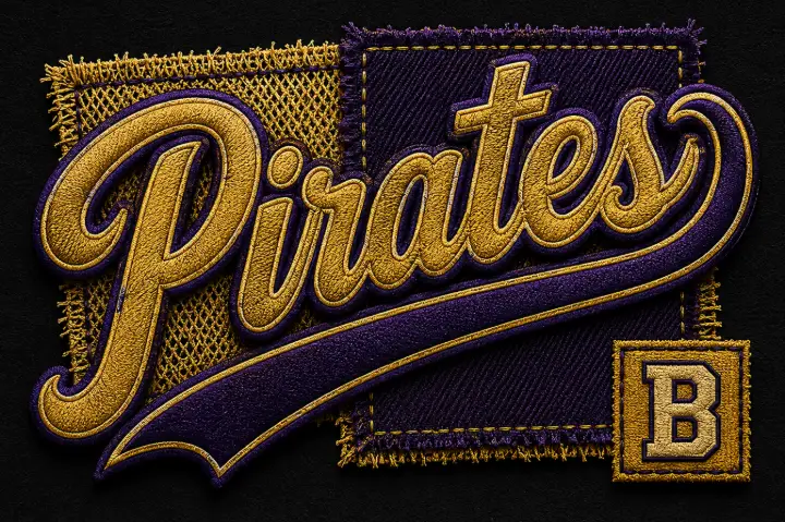 Pirates Patchwork Embroidery — design SW-0061