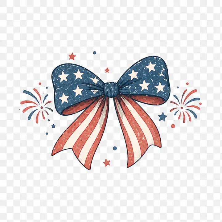 Patriotic Americana Bow — design HLD-0056